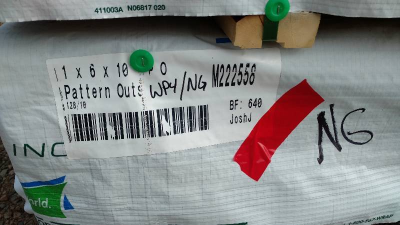 1x6x10 Knotty Pine Dual Pattern Tongue and Groove Outs