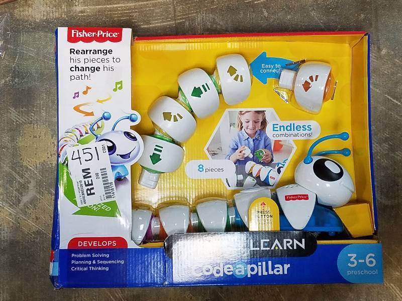 lot 451 image: Fisher-Price Code-A-Pillar