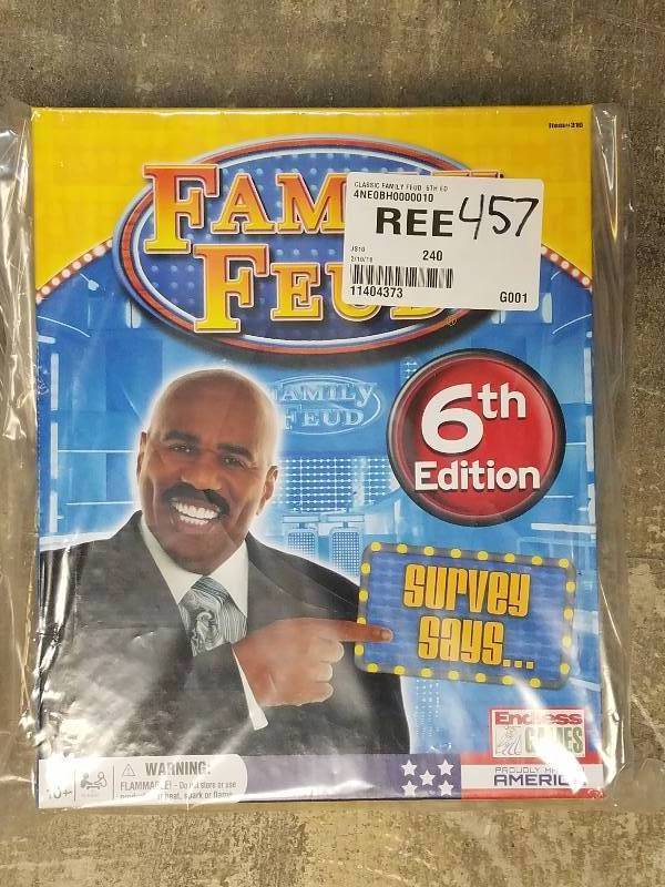 lot 457 image: Classic Family Feud Game  5th Edition