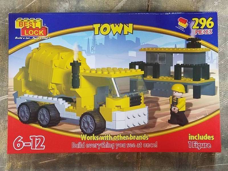 lot 459 image: 208-Pc. Concrete Truck Block Set