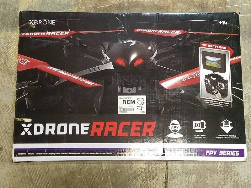 lot 460 image: WebRC XDrone HD Quadcopter Drone - G170028