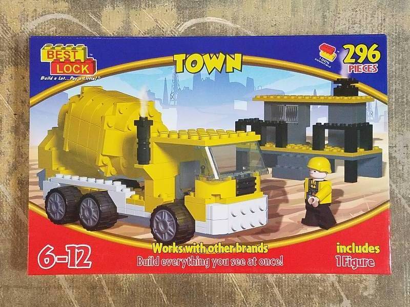 lot 464 image: 208-Pc. Concrete Truck Block Set