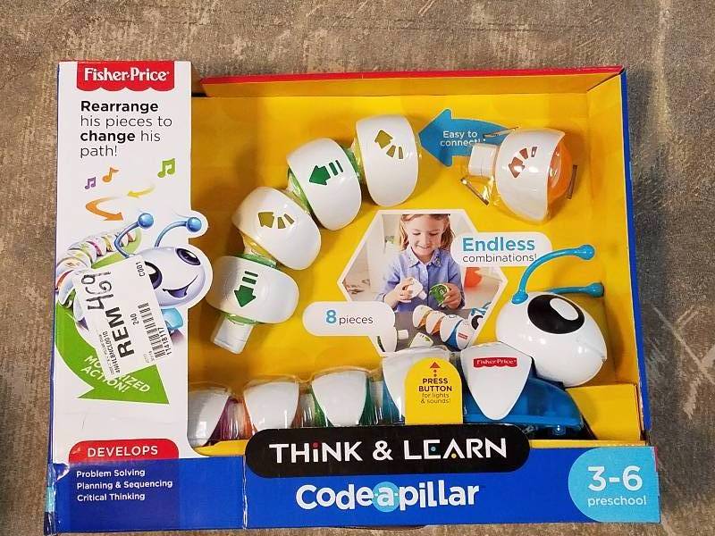 lot 469 image: Fisher-Price Code-A-Pillar