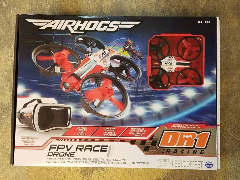 lot 472 image: Spin Master Air Hogs DR1 FPV Race Drone - 6037678