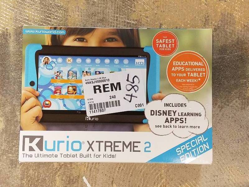 lot 485 image: Kurio Xtreme 2 7 Touch Screen 16GB Android Tablet - Blue, C15150M