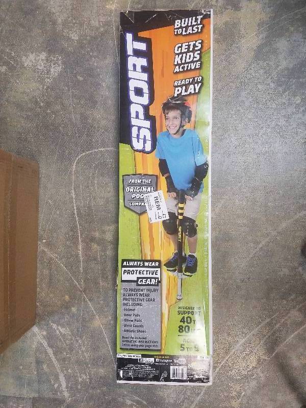 lot 491 image: Buzz Bee Toys Sport Pogo Stick