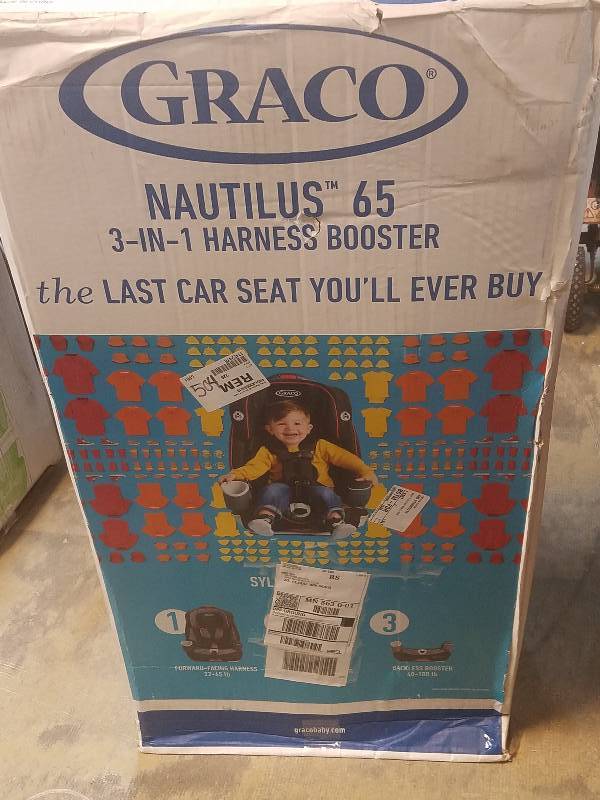 lot 504 image: Graco Nautilus 65 3-in-1 Booster Car Seat - Sylvia