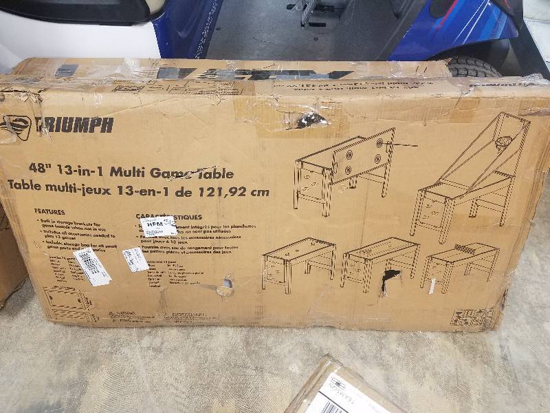 lot 512 image: Triumph 48 13-in-1 Combo Table