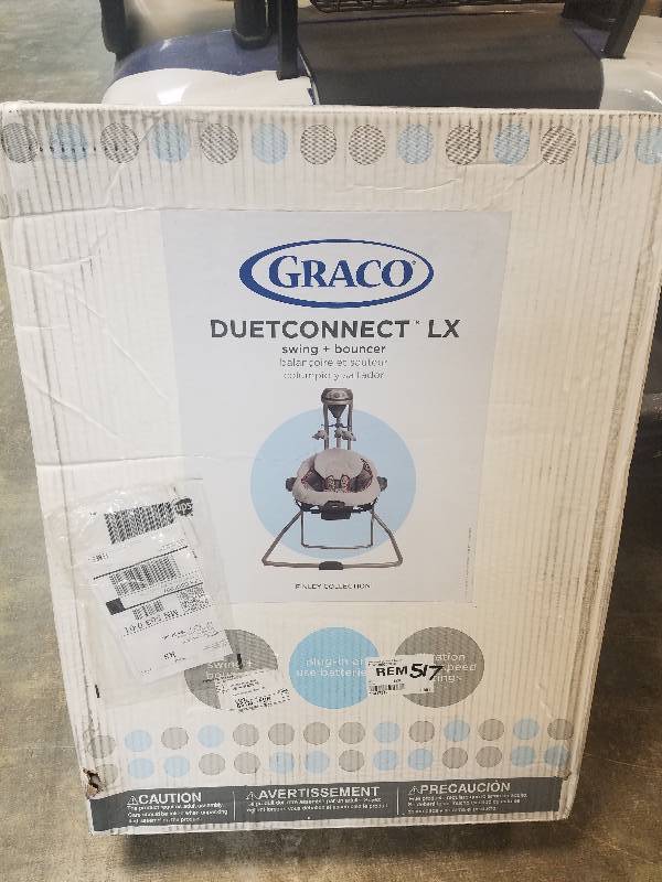 lot 517 image: Graco Finley DuetConnect LX Swing & Bouncer