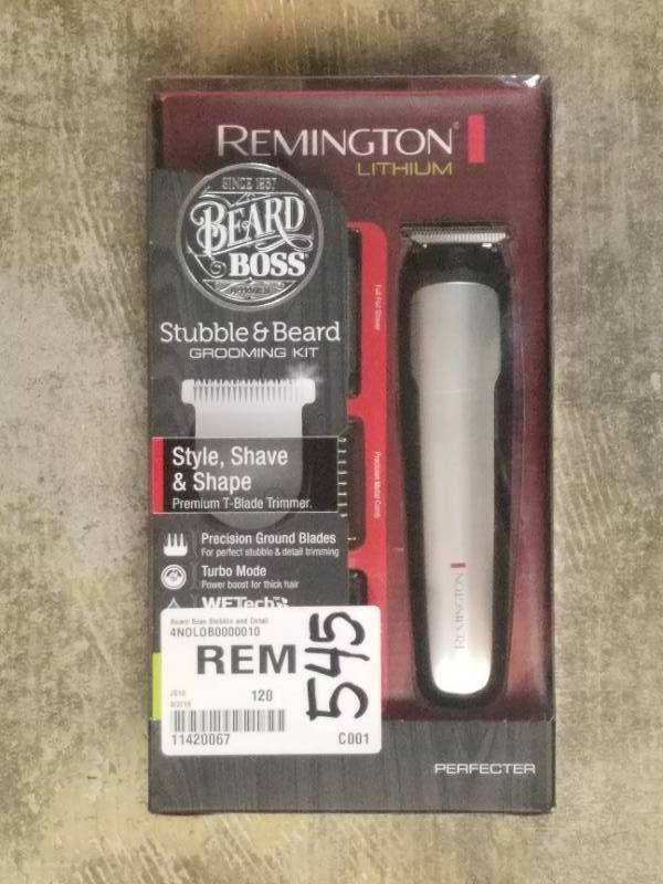 lot 545 image: Remington Beard Boss Stubble and Detail Kit