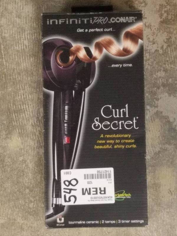 lot 548 image: Conair Pro Curl Secret