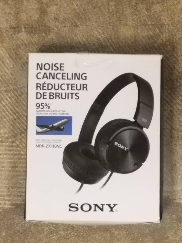 lot 552 image: Sony Noise cancelling headphones