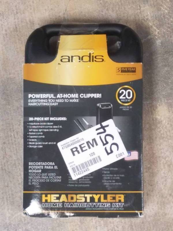 lot 554 image: Andis Headstyler Clipper Kit
