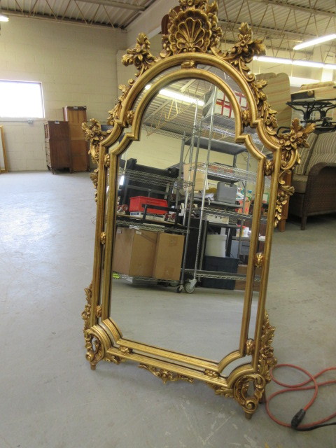 LARGE HANGING WALL MIRROR