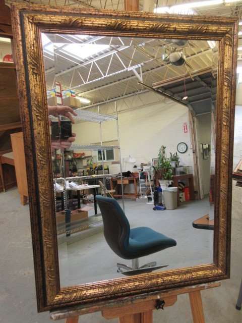 ITALIAN MADE, BEVELED GLASS MIRROR