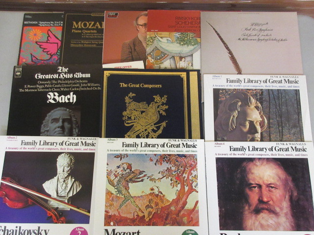 11 LP RECORDS OF GREAT COMPOSERS