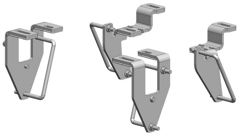 lot 0023 image: PullRite 2740 ISR Custom Fifth Wheel Rail Kit For 2013 Dodge 2500