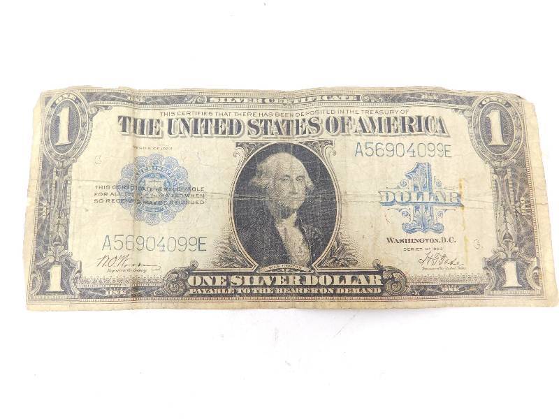 lot 23 image: 1923 Dollar Bill