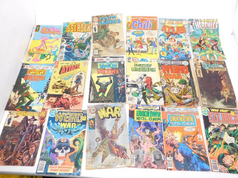 lot 31 image: Vintage Comic Books