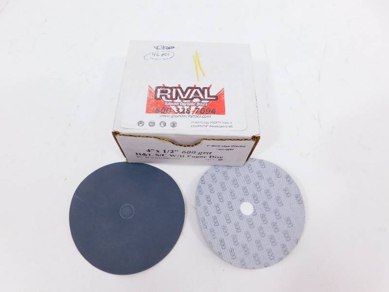 lot 112 image: Rival Sillcon Carbide Discs