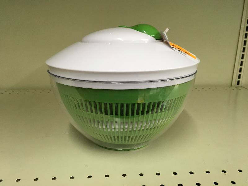 2PC SALAD SPINNERS, RETAIL $19.99