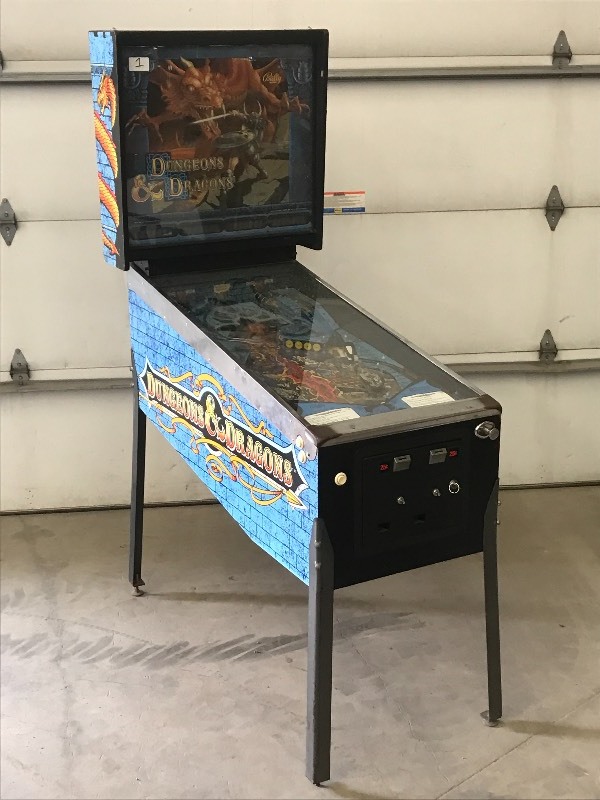 dungeons and dragons pinball for sale