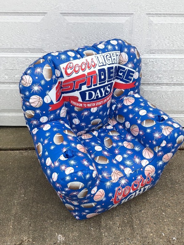 coors lazy bag chair