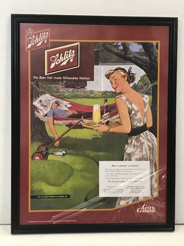 lot 32 image: New Schlitz Baseline Backyard Frame...