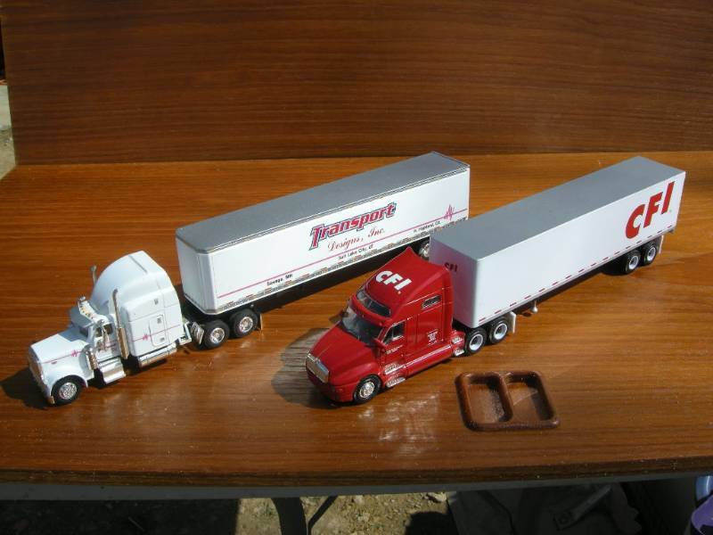 diecast tractor trailers