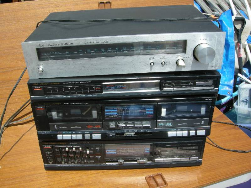lot 74 image: Vintage Studio Standard Fisher Stereo Components