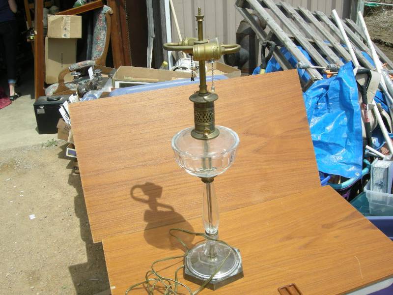 lot 95 image: Vintage Paul Hanson Lamp