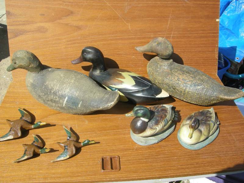 lot 135 image: Vintage Jan Allan Ducks, Duck Decoys
