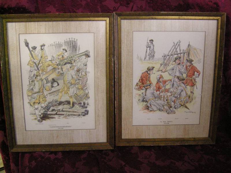 lot 187 image: 2 Vintage Eugene Leliepvre Prints