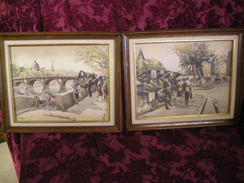 lot 189 image: 2 Vintage Kra__ Prints