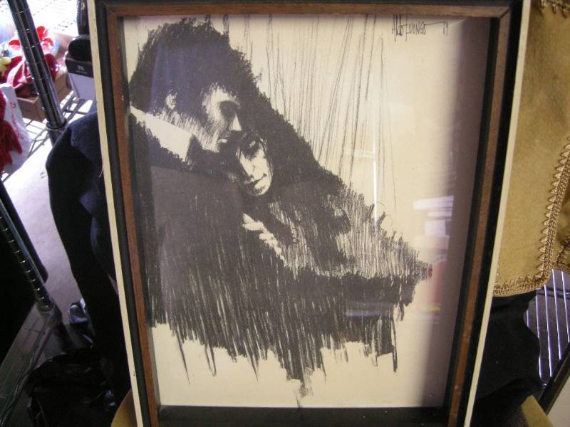 lot 208 image: Vintage Aldo Luonga Charcoal