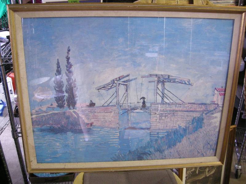 lot 214 image: Large Parisian Print