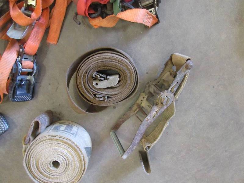 lot 59 image: Large lot of Ratchet Straps