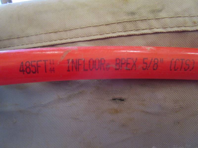 lot 81 image: Roll of 58 In Floor Pex Tubing