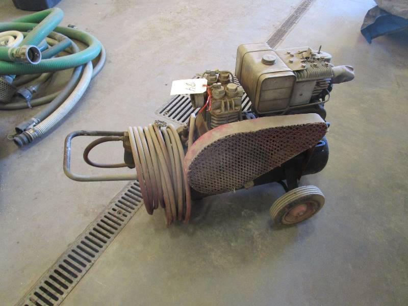 lot 84 image: Gas Air Compressor (not working)