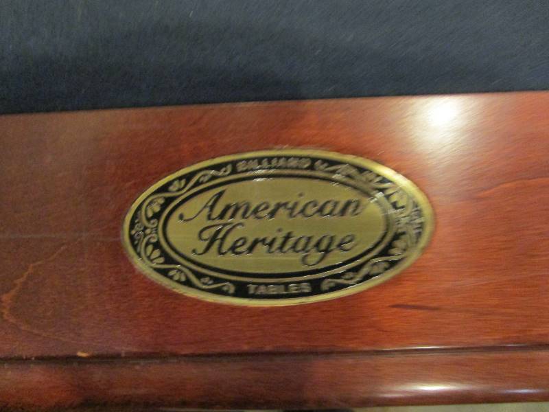 lot 85 image: American Heritage Slate Pool Table