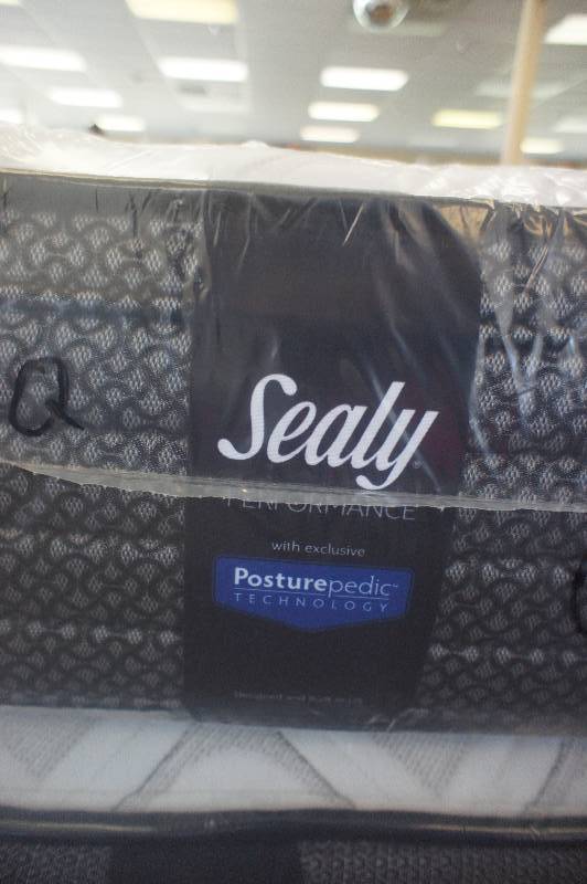lot 13 image: NEW - QUEEN SIZE - SEALY POSTUREPEDIC - PERFORMANCE  - QUEEN SIZE MATTRESS MSRP $1899.99