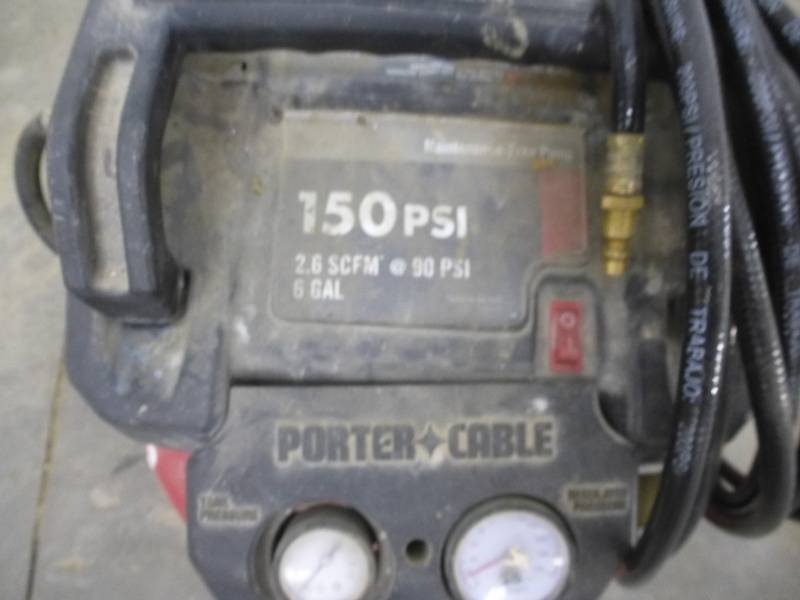 lot 13 image: Porter Cable Air Compressor