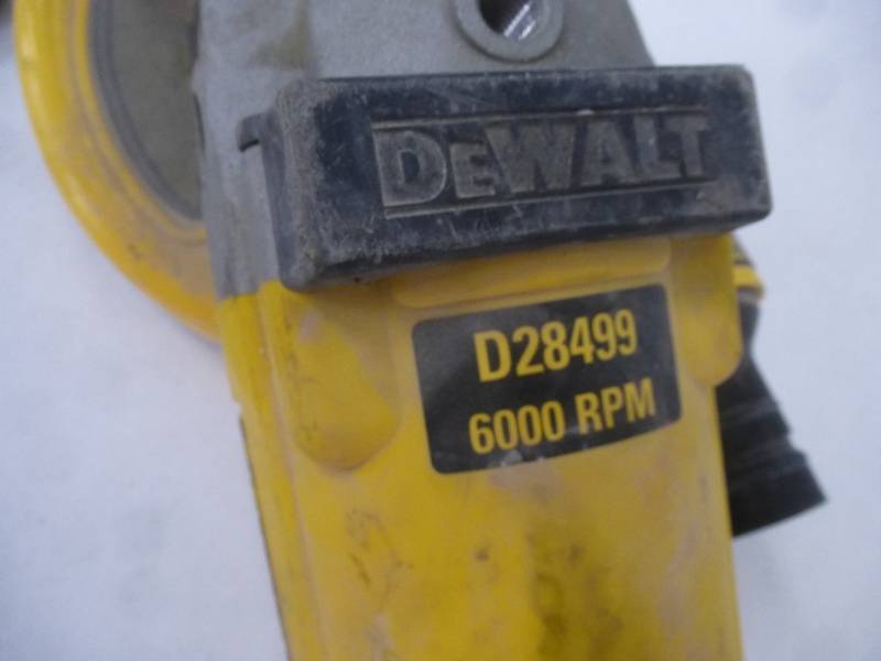 lot 33 image: Dewalt Angle SanderGrinder