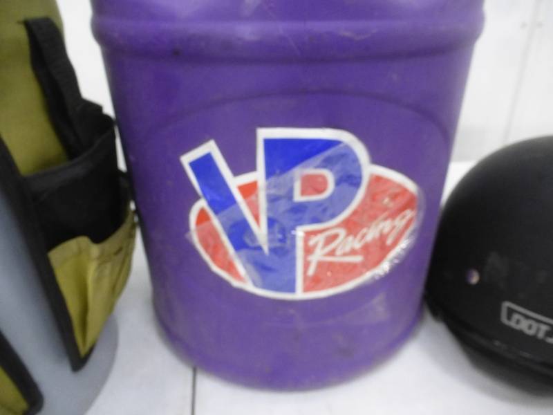 lot 80 image: VP Racing Tank & Helmet