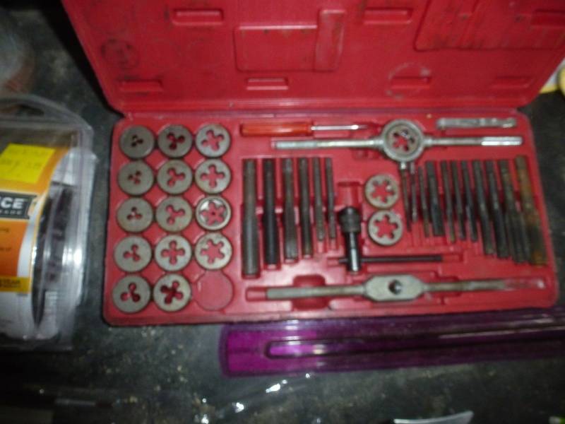 lot 83 image: Steel Cart & Die Set