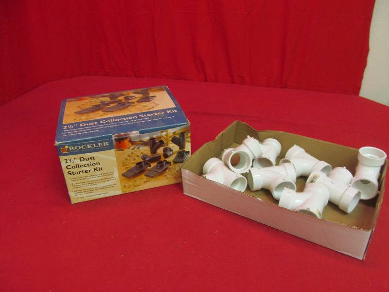 lot 45 image: dust collection kit, PCV t s