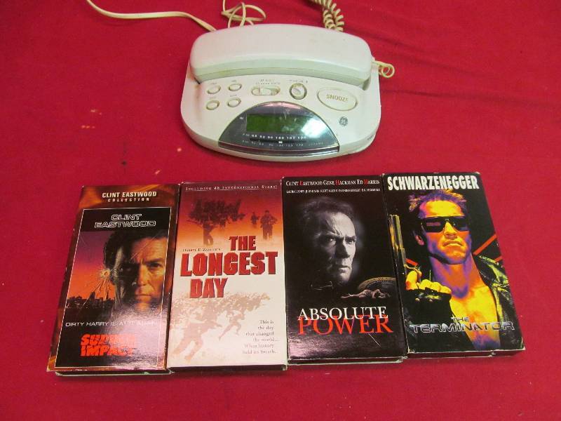 lot 54 image: phone radio, movies