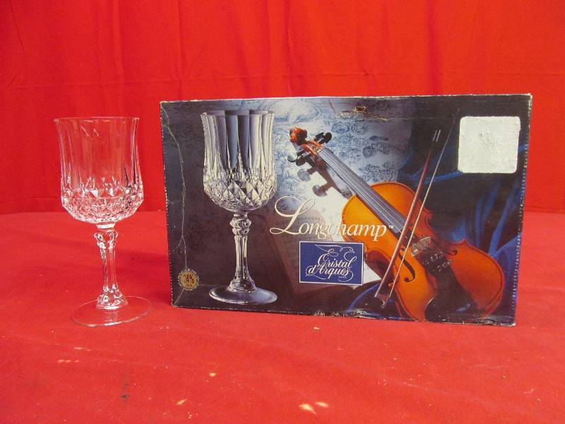 lot 84 image: Lead Crystal glasses