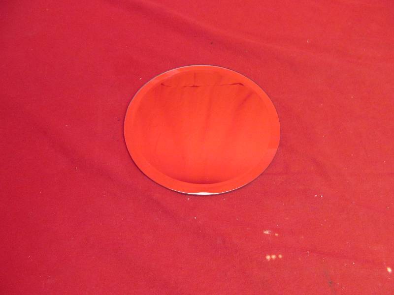 lot 92 image: Round beveled mirrors