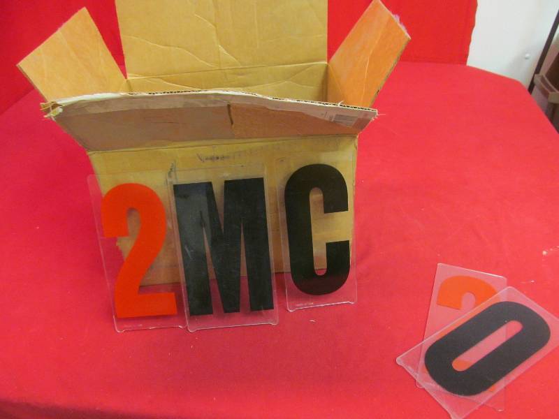 lot 138 image: sign letters